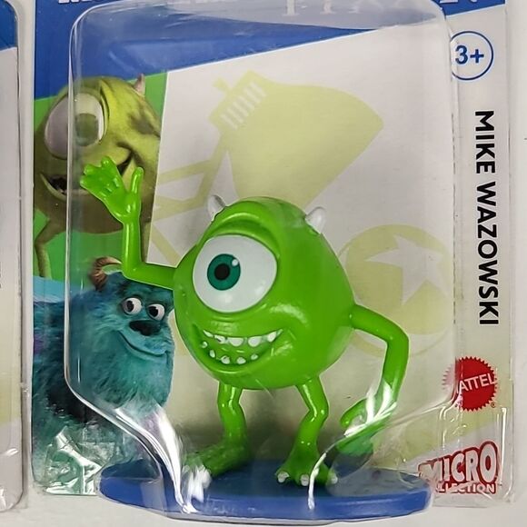 NEW Disney MONSTERS INC 5pc Set Micro Mini Collectible Toy Figures Sulley Mike - Picture 3 of 7